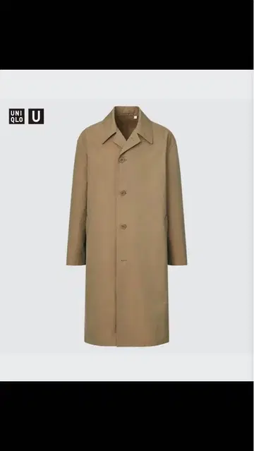 [ 미개봉 ] UNIQLO U 유니클로 스텐카라 코트 L 브라운