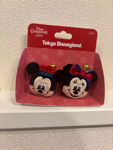디즈니 크리스마스 2025 미키 미니 반지