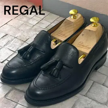 새상품급 인기 모델 리갈 태슬 로퍼 12VR 블랙 일본제 24