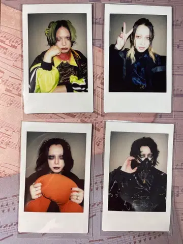 코도모 드래곤 폴라로이드 사진 티켓 세트