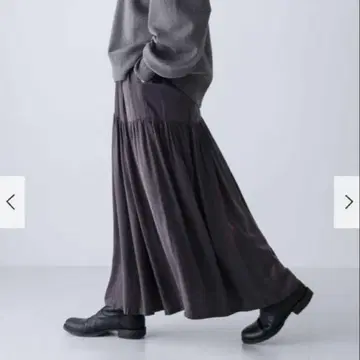 택 포함 새상품 카구레 큐프라 레이온 캉캉 스커트 어반 리서치 도어스