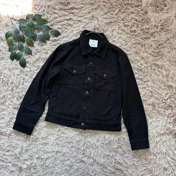 6487 아메리칸 어패럴 G [XXS] 블랙/데님 자켓/겉옷