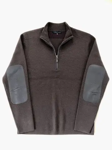 띠어리 니트 브라운 40 L 남성용 theory 양가죽 (팔꿈치)