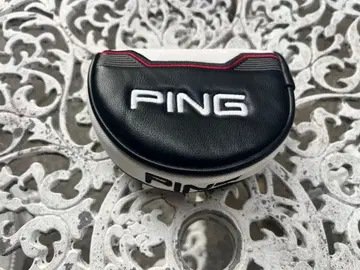 PING 퍼터용 골프헤드커버 블랙/화이트