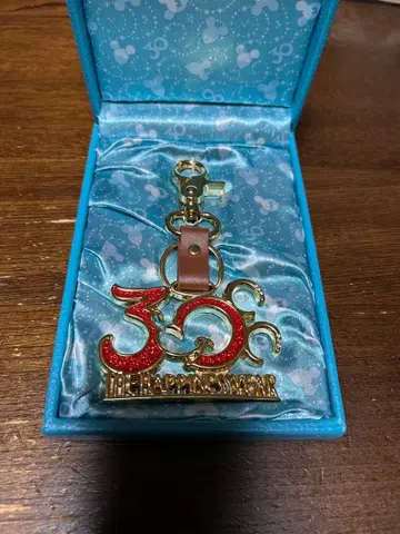 디즈니 리조트 30주년 기념 수량 한정 키링