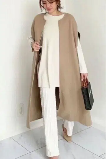 myu 롱 베스트 블랙