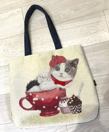 thinkbee 싱크비 토트 120th 기념일 한정품 고양이