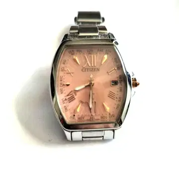 [정크제품] 시티즌 크로스시 핑크 손목시계