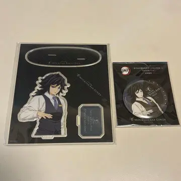 모크테일 바 디저트 아크릴 스탠드 캔뱃지 토미오카 기유