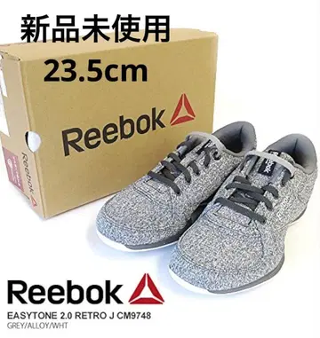 미사용 새상품 리복 EASYTONE 그레이 여성용 스니커즈 23.5cm