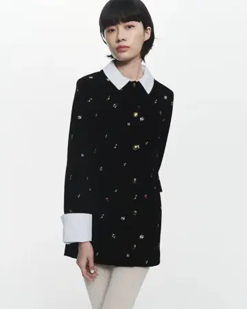 Bibiy. B. STARRY JACKET DRESS 비비 벨로아 드레스