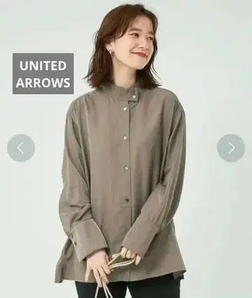 그린 라벨 릴랙싱 스탠드 넥 셔츠