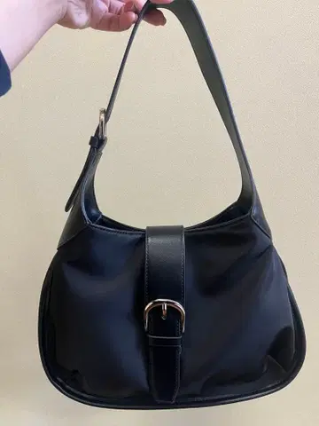 [ 타케시타 레이나 select item ] 나일론 버클 원 핸들 백