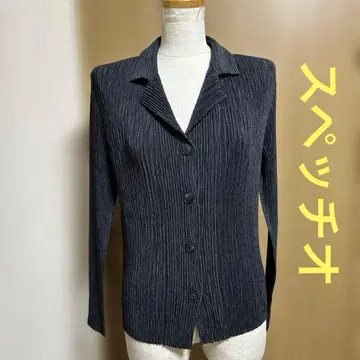 스페치오 플리츠 셔츠 블라우스 자켓 40 겉옷