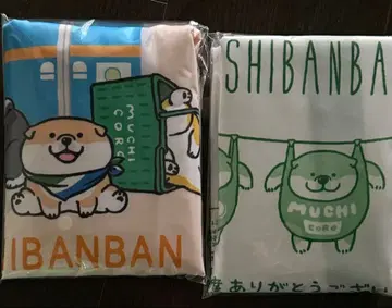 시반반 오리지널 에코백 A B 훼미리마트 훼미리마트 무치코로 시바견