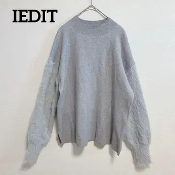 a641 [ 이디트 ] 니트 도킹 그레이 루즈핏 M 성인 여성 상의