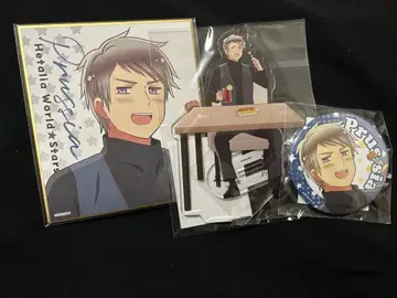 헤타리아 제비뽑기당 프로이센  아크릴 스탠드 캔뱃지 색지