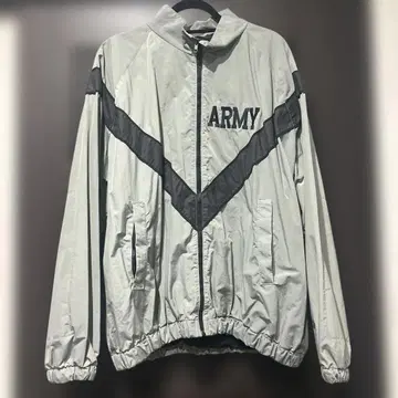 US ARMY 나일론 자켓 트레이닝 자켓 미군 L