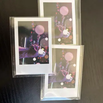 이레귤러 퀘스트 나이코 실사 폴라로이드 3장 세트