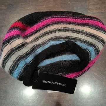 SONIA RYKIEL 스트라이프 니트 모자