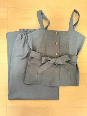 그레이 셋업 팬츠 셋업