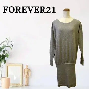 zG320 [M] FOREVER21 원피스 캐주얼 코쿤 실루엣