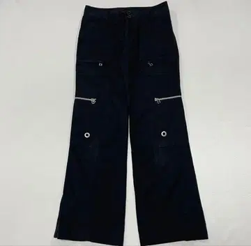 Marc Jacobs 플레어 팬츠 카고 지퍼 Tech 모드락