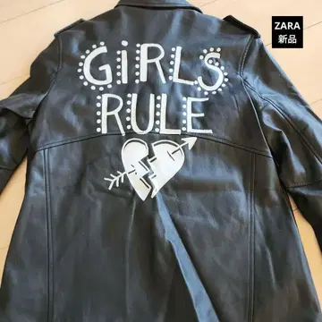 ZARA 자라 블랙 가죽 라이더 자켓 새상품