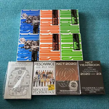 [ 처분 가격 ] NCT SuperM 앨범 개봉 완료 세트 혜택 없음