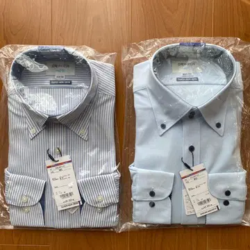 [ 미사용 새상품 ] ORIHICA 와이셔츠 2장 세트 슈퍼 논아이론