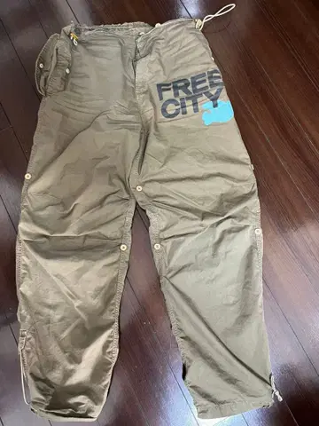 프리 시티 마하리시 콜라보 스노우 팬츠 한정품 L 사이즈