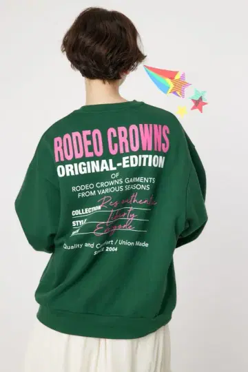 로데오 크라운 ORIGINAL EDITION 로고 맨투맨