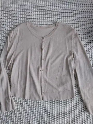 FOXEY 폭시 38 베이지 어퍼 스탠다드 가디건