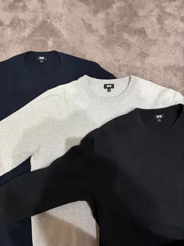 밀라노 리브 워셔블 니트 3개 세트