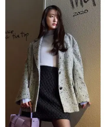 FRAY I.D 마틀라세 라메 자카드 미니 스커트 블랙 0 블랙