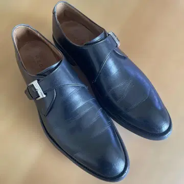 REGAL 리걸 몽크 스트랩 비즈니스 슈즈 가죽 신발 블랙 25cm