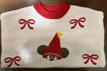 디즈니 크리스마스 2025 리루린 스웨터