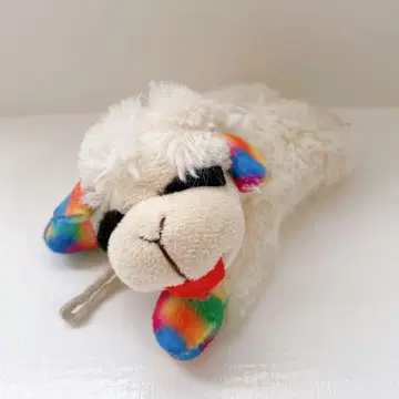 람 찹 봉제 인형 레인보우 아메토이