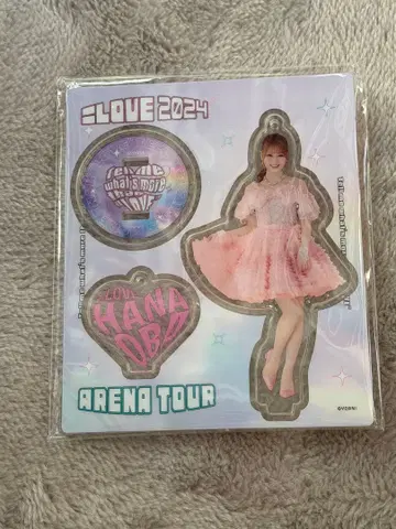 이코러브 이퀄러브 아크릴 스탠드 핑키 의상 오바 하나