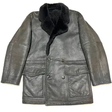 초레어 70s PILGRIM 독일제 빈티지 무스탕 코트