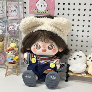 20cm 봉제 인형용 옷 갈아입기 의류 세트 활 옷 3점 세트