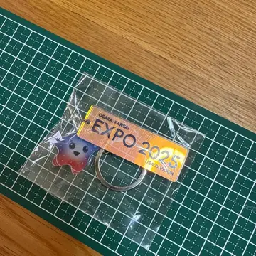 오사카 간사이 만박 EXPO2025 미국관 아크릴 키링 스파크