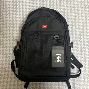 Lee 블랙 럭색/백팩