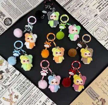 [ 시리즈 한정 판매 ] 믹스 러브럽 키링 8개 세트 1세트 한정 가격