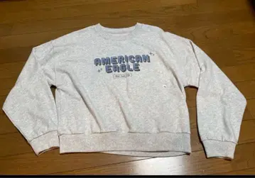 새상품 가격 인하 AMERICAN EAGLE 그레이 맨투맨 XS