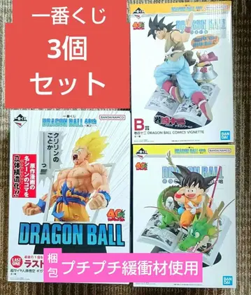 제일복권 DRAGON BALL 40th ~그 첫 번째~ 피규어 3개 세트