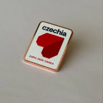 체코 Czechia 만박 EXPO 2025 스태프용 핀 배지