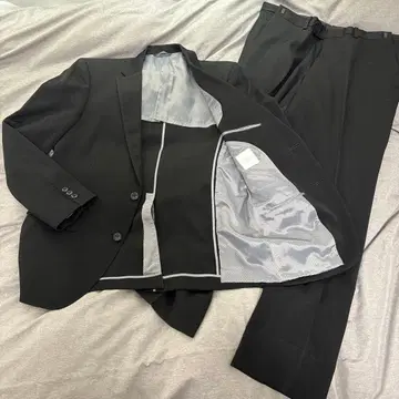 새상품급 준코 시마다 블랙 포멀 예복 셋업 AB5 무지 블랙