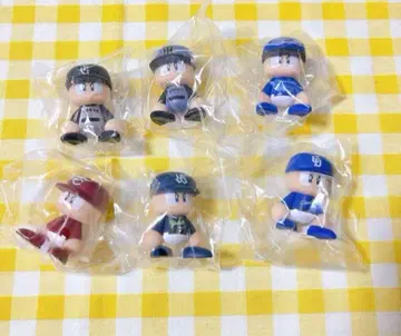 파워프로 군 나라분데스. 전 6종 세트 센트럴 리그 비지터 Ver.