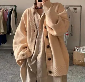 울 블렌드 헤비 무게 가디건 KS1719 MASONPRINCE